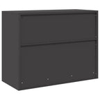 Aufbewahrungsschrank Schwarz 90 x 40 x 70 cm Stahl