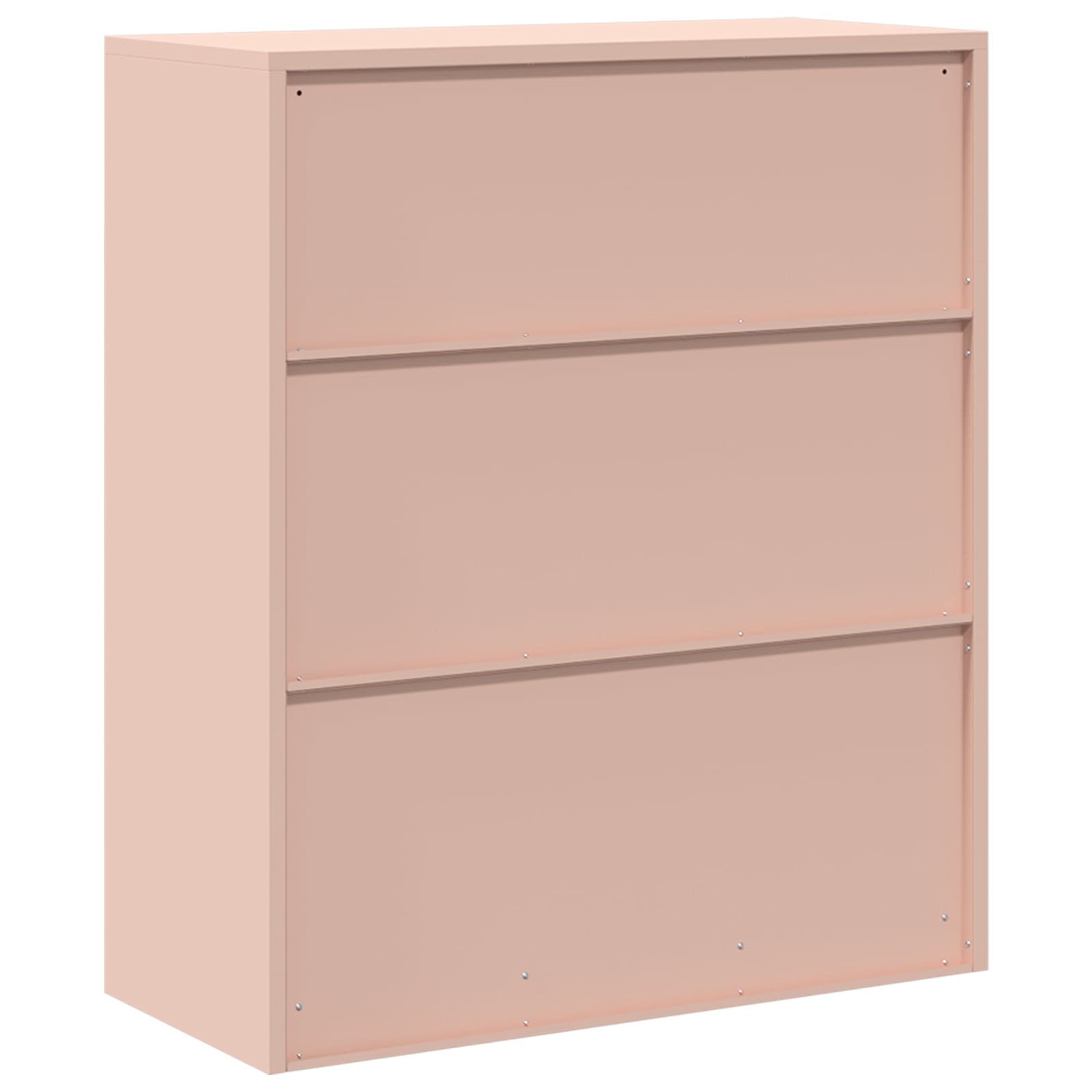 Aufbewahrungsschrank Rosa 90 x 40 x 105 cm Stahl