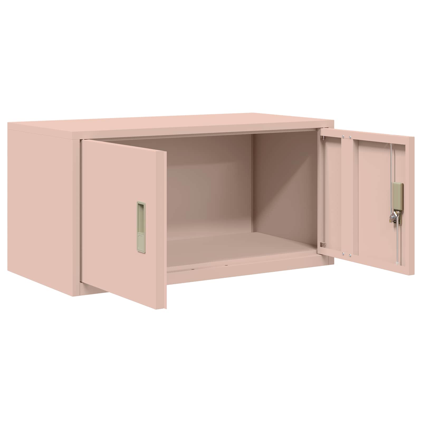 Aufbewahrungsschrank Rosa 80 x 40 x 40 cm Stahl