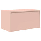 Aufbewahrungsschrank Rosa 80 x 40 x 40 cm Stahl