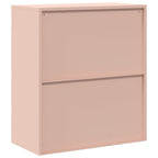 Aufbewahrungsschrank Rosa 80 x 40 x 90 cm Stahl