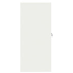 Aufbewahrungsschrank Weiß 80 x 40 x 90 cm Stahl