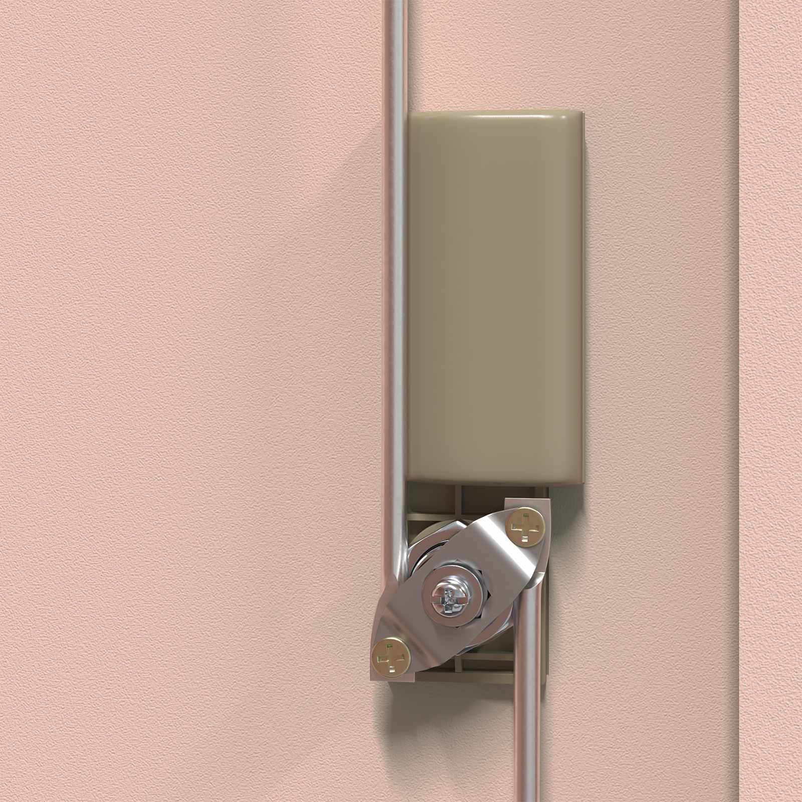 Aufbewahrungsschrank Rosa 80 x 40 x 105 cm Stahl