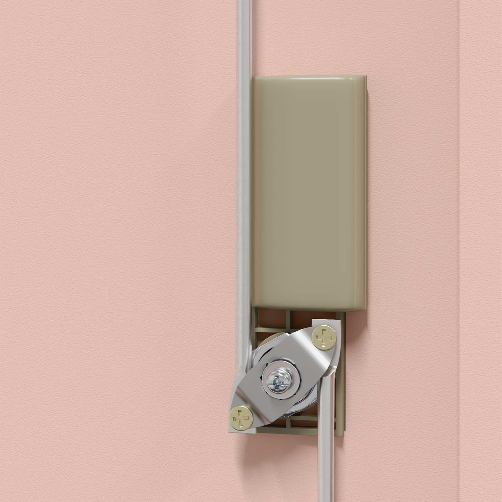 Aufbewahrungsschrank Rosa 60 x 40 x 40 cm Stahl