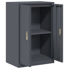 Aufbewahrungsschrank Anthrazit 60 x 40 x 90 cm Stahl