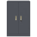 Aufbewahrungsschrank Anthrazit 60 x 40 x 90 cm Stahl