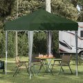 Pop-up Partyzelt 195 x 195 x 245 cm Grün Oxford-Stoff