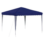 Pop-up Partyzelt 288 x 288 x 245 cm Blau Oxford-Stoff