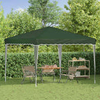 Pop-up Partyzelt 288 x 288 x 245 cm Grün Oxford-Stoff