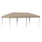Pop-up Partyzelt 575 x 290 x 245 cm Creme