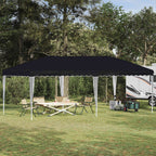 Pop-up Partyzelt 575 x 290 x 245 cm Antrazit