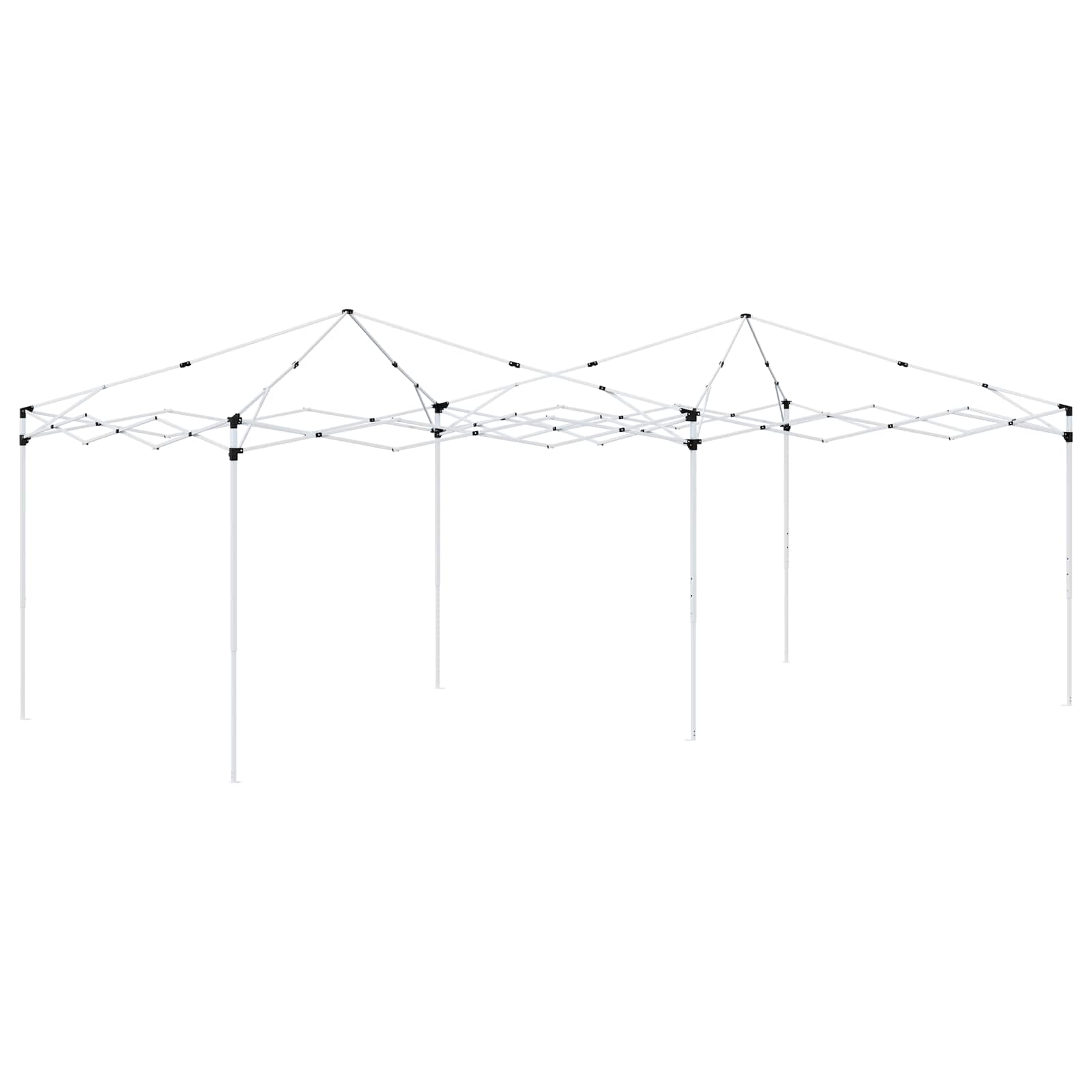 Pop-up Partyzelt 575 x 290 x 245 cm Antrazit
