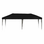 Pop-up Partyzelt 575 x 290 x 245 cm Schwarz