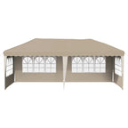 Pop-up Partyzelt 575 x 289 x 245 cm Creme