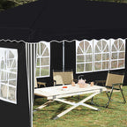 Pop-up Partyzelt 575 x 289 x 245 cm Antrazit
