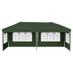 Pop-up Partyzelt 575 x 289 x 245 cm Grün