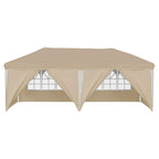 Pop-up Partyzelt 575 x 288 x 245 cm Creme