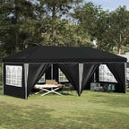 Pop-up Partyzelt 575 x 288 x 245 cm Antrazit