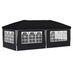 Pop-up Partyzelt 575 x 288 x 245 cm Antrazit