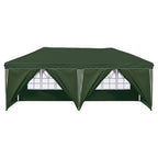 Pop-up Partyzelt 575 x 288 x 245 cm Grün