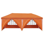 Pop-up Partyzelt 575 x 288 x 245 cm Orange