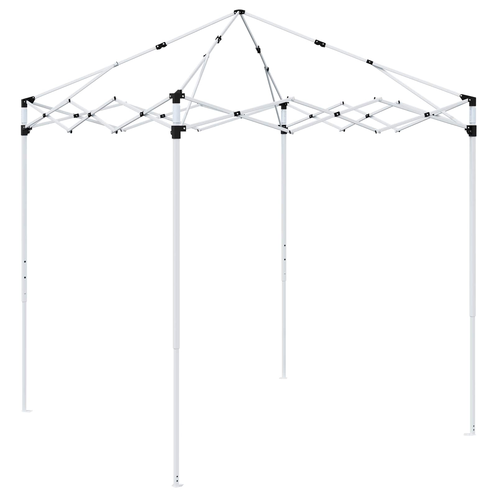 Pop-up Partyzelt 194 x 194 x 245 cm Antrazit