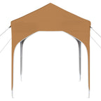 Pop-up Partyzelt 194 x 194 x 245 cm Beige