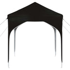 Pop-up Partyzelt 194 x 194 x 245 cm Schwarz