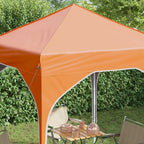 Pop-up Partyzelt 194 x 194 x 245 cm Orange