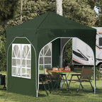 Pop-up Partyzelt 192 x 192 x 245 cm Grün