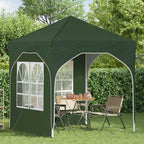 Pop-up Partyzelt 192 x 192 x 245 cm Grün