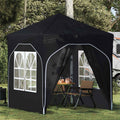 Pop-up Partyzelt 192 x 192 x 245 cm Antrazit