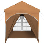 Pop-up Partyzelt 192 x 192 x 245 cm Beige