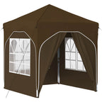 Pop-up Partyzelt 192 x 192 x 245 cm Taupe