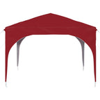 Pop-up Partyzelt 290 x 290 x 245 cm Bordeauxrot