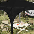 Pop-up Partyzelt 290 x 290 x 245 cm Schwarz