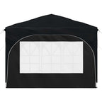 Pop-up Partyzelt 290 x 290 x 245 cm Antrazit