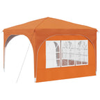 Pop-up Partyzelt 290 x 290 x 245 cm Orange