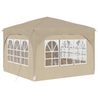 Pop-up Partyzelt 290 x 290 x 245 cm Creme
