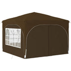 Pop-up Partyzelt 290 x 290 x 245 cm Taupe