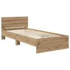 Bettrahmen Artisan-Eiche 100 x 200 cm Holzwerkstoff