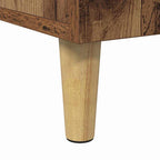 Schreibtisch mit Regal Altholz 140 x 50 x 75 cm Holzwerkstoff