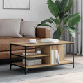 Couchtisch Artisan-Eiche 100 x 50 x 45 cm Holzwerkstoff
