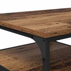 Couchtisch Altholz 90 x 49 x 40 cm Holzwerkstoff