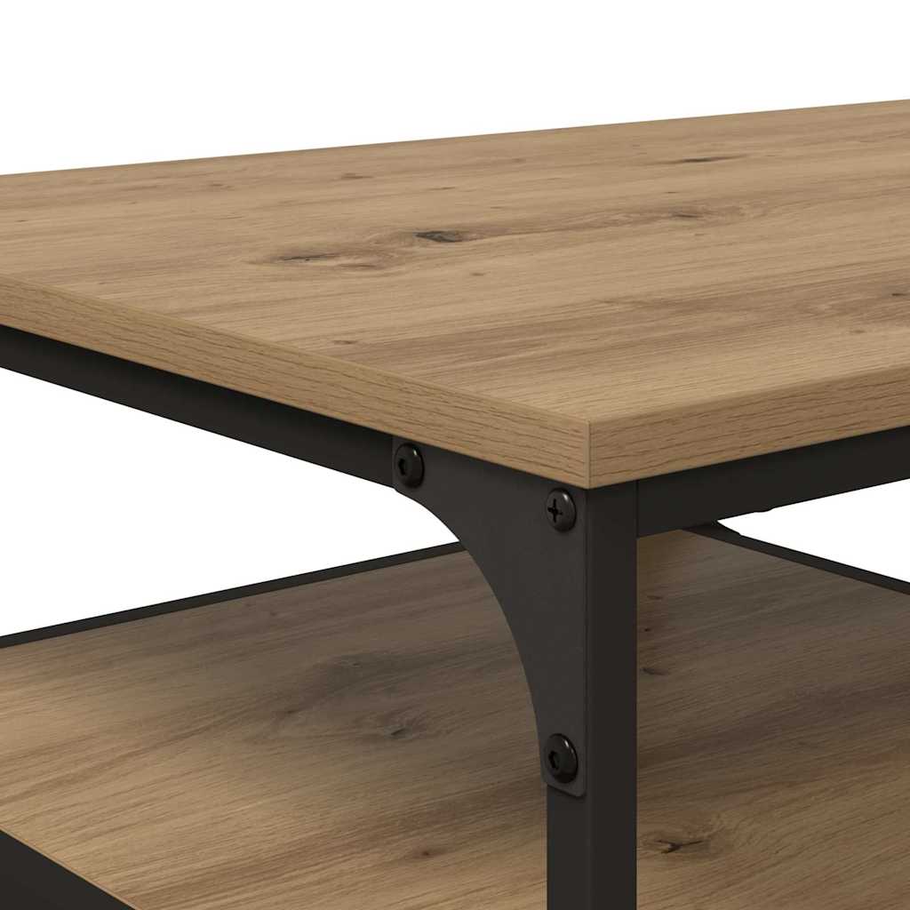 Couchtisch Artisan-Eiche 90 x 49 x 40 cm Holzwerkstoff