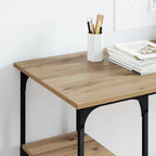 Schreibtisch Artisan-Eiche 140 x 50 x 75 cm Holzwerkstoff