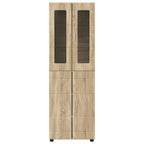 Highboard FLORIN Sonoma-Eiche 60 x 35 x 182 cm Holzwerkstoff