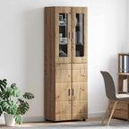 Highboard FLORIN Artisan-Eiche 60 x 35 x 182 cm Holzwerkstoff