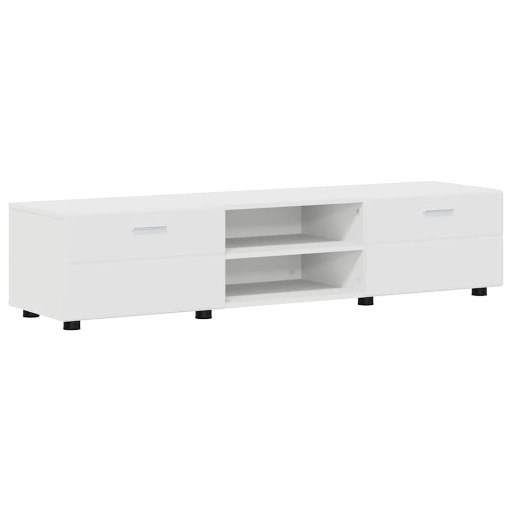 TV-Schrankset mit Schubladen FLORIN 3 pcs Weiß Holzwerkstoff