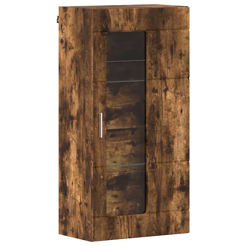 TV-Schrankset FLORIN 3 pcs Geräucherte Eiche Holzwerkstoff